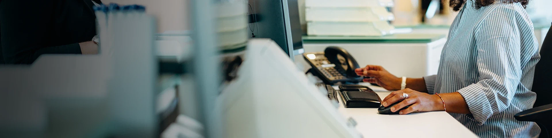 Persona de atención al cliente
